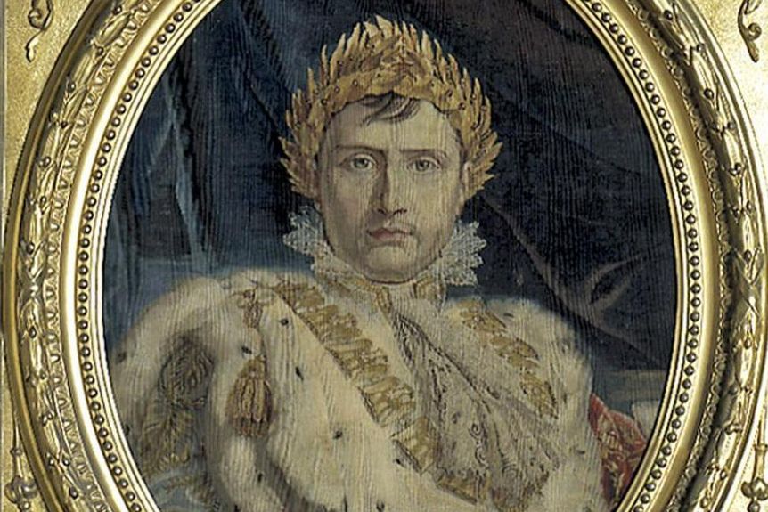 Image: Napoleon Bonaparte, Gobelins tapestry in Ludwigsburg Residential Palace.