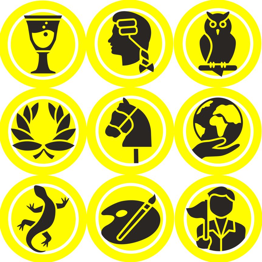 Symbole der Sonderführungskategorien