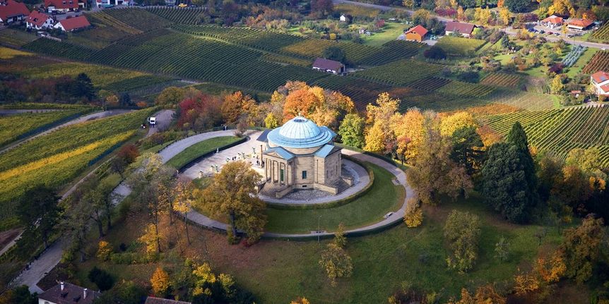 photo: Staatliche Schlösser und Gärten Baden-Württemberg, Achim Mende Sepulchral Chapel on the Württemberg